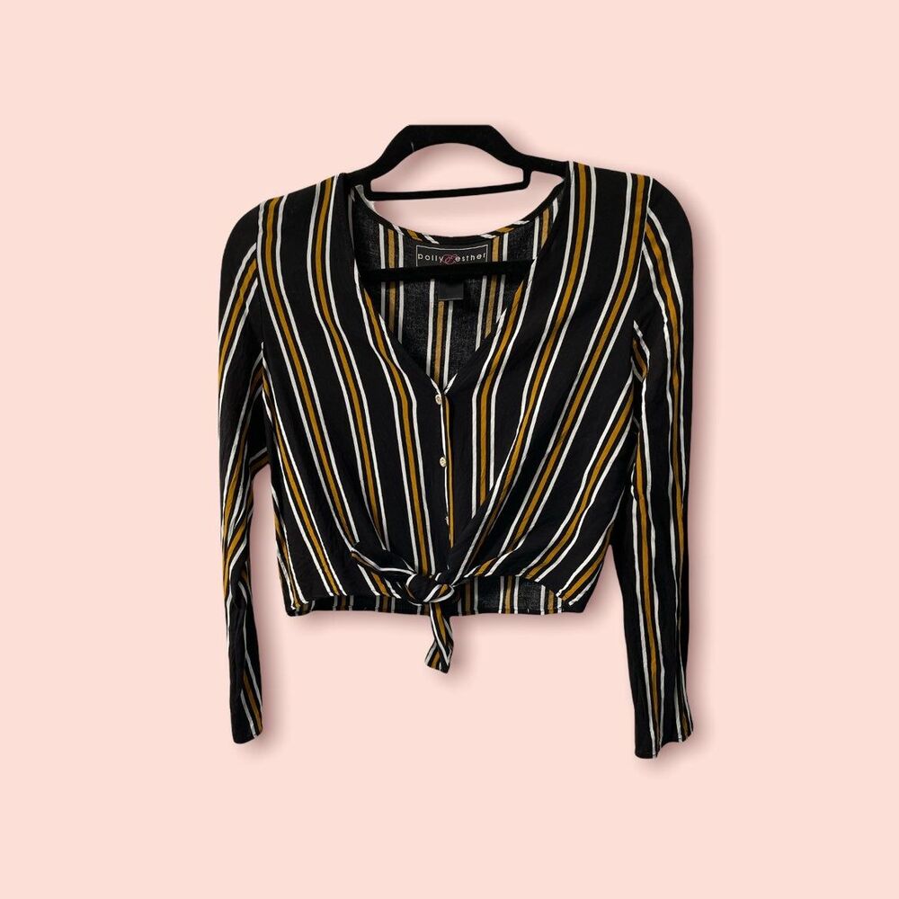 Polly and Esther crop top Long sleeve Crop top small